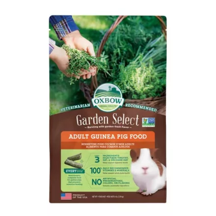 Oxbow Garden Select Adult Guinea pig teljesértékű táp tengerimalcok részére 1,81kg