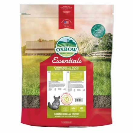Oxbow Essentials Adult Chinchilla teljesértékű eledel chinchillák részére 11,3kg