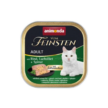 Animonda Vom Feinsten Gourmet adult marha,lazacfilé,spenót 100g (83260)