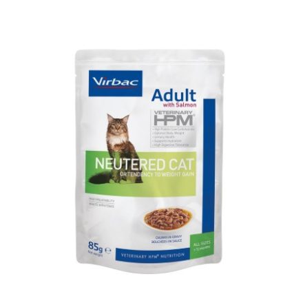 Virbac HPM Neutered Cat Adult alutasak 85g