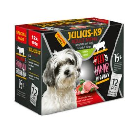   Julius K9 Special Pack - marha - bárány válogatás szószban kutyáknak 12x100g