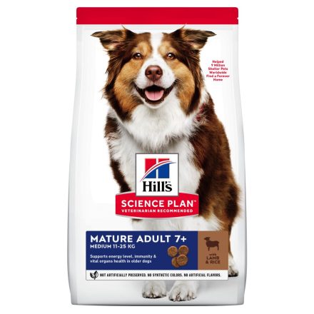 Hill's SP Canine Mature Adult Lamb & Rice száraz eledel 2,5kg