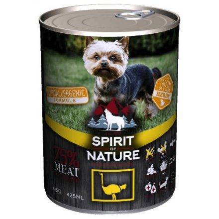 Spirit of Nature Dog strucchúsos konzerv kutyáknak 415g