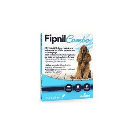 Fipnil Combo Spot On Medium Dog 10-20kg 3x1,34ml