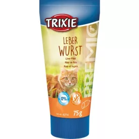   Trixie 42714  Premio Leber Wurst Creme - jutalomfalat májas krém macskák részére 75g