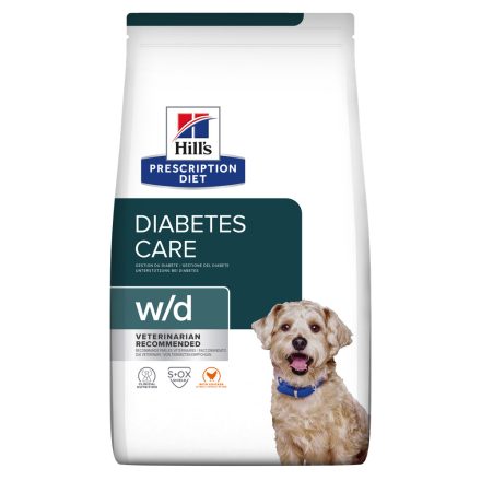 Hill's PD Canine w/d Digestive/Weight/Diabetes Management gyógytáp 10kg