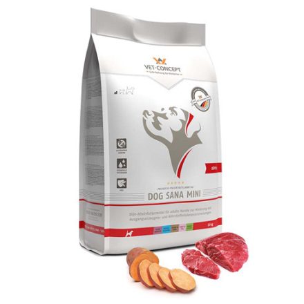 Vet-Concept Dog Sana Buffalo mini diétás diétás kutyatáp 3kg