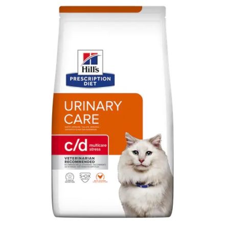 Hill's PD Feline c/d Urinary Stress gyógytáp 8kg 