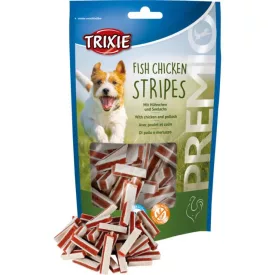   Trixie 31803 Premio Fish Chicken Stripes Light - jutalomfalat kutyák részére 300g  