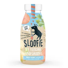   SLOOFIE MEAT FISH a lazac szerelem,  lazac-zeller-burgonya kutyasmoothie 250ml 
