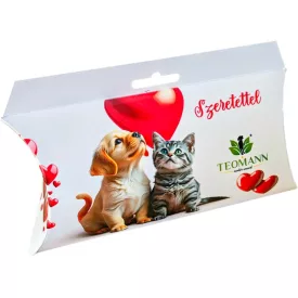   Teomann Ajándék Párnadoboz Kutyáknak jutalomfalattal töltve -nyulas- kb 80g lejárat közeli