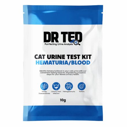 Dr. Ted Macskavizelet teszt – Hematuria ( véres vizelet) / Vér detektor 1db