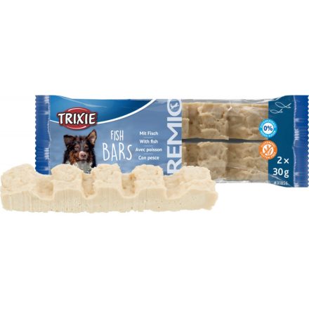 Trixie 31856 Premio Fish Bars - tőkehalas jutalomfalat kutyák részére (2x30g)