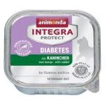   Animonda Integra Protect Diabetes Cat Nyúl 100g - nedvestáp túlsúlyos vagy cukorbeteg macskáknak (86689)