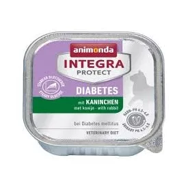   Animonda Integra Protect Diabetes Cat Nyúl 100g - nedvestáp túlsúlyos vagy cukorbeteg macskáknak (86689)