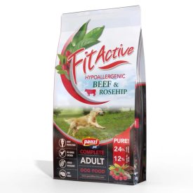   FitActive PURE Hypoallergenic Marha&csipkebogyó - száraz eledel felnőtt kutyák részére 12kg