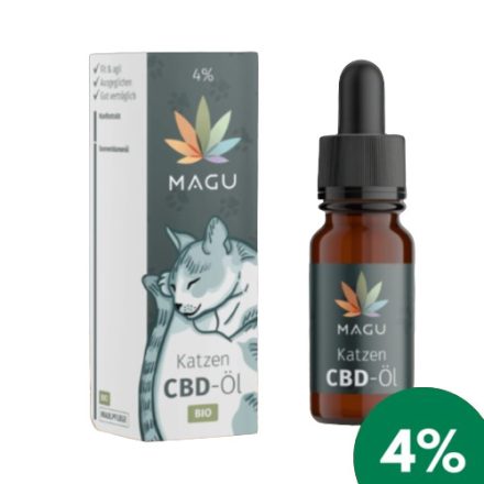 Magu CBD olaj macskáknak 4% 10ml