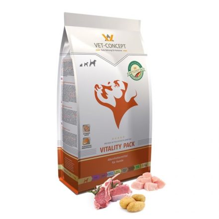 Vet-Concept Vitality Pack felnőtt kutyatáp 10kg