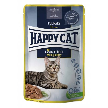Happy Cat Culinary Land Geflügel alutasakos eledel - Baromfi 24*85g