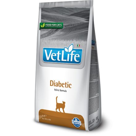 Vet Life Natural Diet Cat Diabetic gyógytáp 2kg