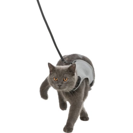 Trixie 41896 Soft Harness with Lead - hám és póráz szett macskák részére ( 24–42 cm, 1.20m)