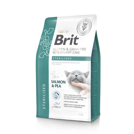 Brit GF Veterinary Diets CAT Sterilised gyógytáp macskáknak 5kg