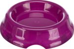   Trixie 2474 Plastic Bowl - műanyag tál, csúszásgátlóval (vegyes színekben) macskák részére (0,2l /Ø11cm)