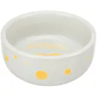 Trixie 60738 Ceramic Bowl - színes kerámia tál tengerimalacok részére (250ml /Ø11cm)