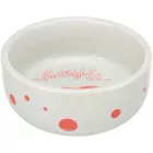 Trixie 60738 Ceramic Bowl - színes kerámia tál tengerimalacok részére (250ml /Ø11cm)