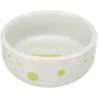 Trixie 60738 Ceramic Bowl - színes kerámia tál tengerimalacok részére (250ml /Ø11cm)