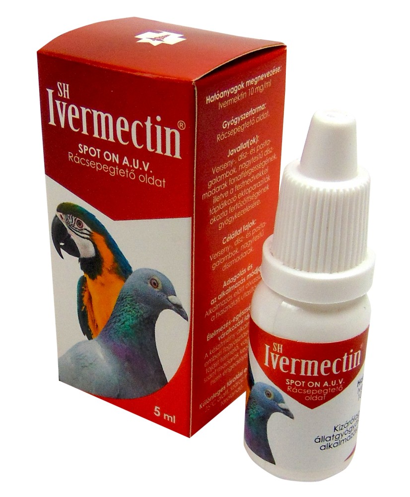 DRH-Ivermectin spot on 10 ml féreghajtó madaraknak