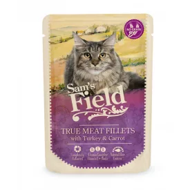   Sam's Field True Meat Fillets - Pulyka & Répa alutasakos eledel 85g
