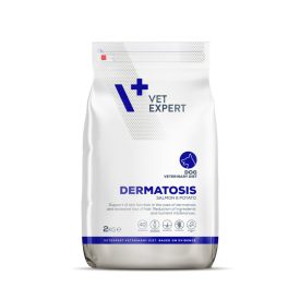   Vet Expert Veterinary Diet Dermatosis lazac és burgonya gyógytáp bőrproblémákkal küzdő kutyáknak 2 kg