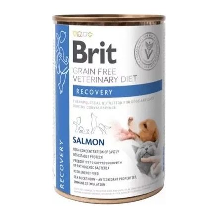 Brit GF Veterinary Diets Dog & Cat Can Recovery konzerv kutyáknak és macskáknak 400g