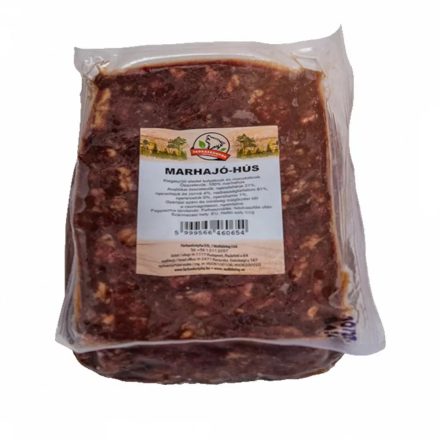 Farkaskonyha Marhajó hús darálva kutyának 500g 