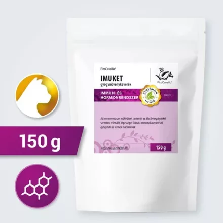 FitoCavallo IMUKET gyógynövénykeverék immunrendszer erősítő macskának 150g lejárat közeli