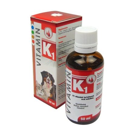 K1 Vitamin kutyáknak és macskáknak 50ml