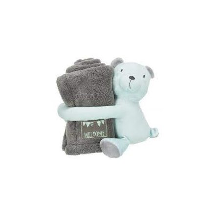 Trixie 37110 Junior Cuddly Set - takaró plüssel kölyökkutyák részére (75x50cm)