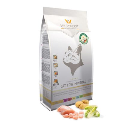 Vet-Concept Cat Low Mineral diétás száraz macskatáp 1,5kg