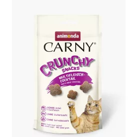   Animonda CARNY crunchy snack - húskoktél jutalomfalat felnőtt macskának 50g (83985)