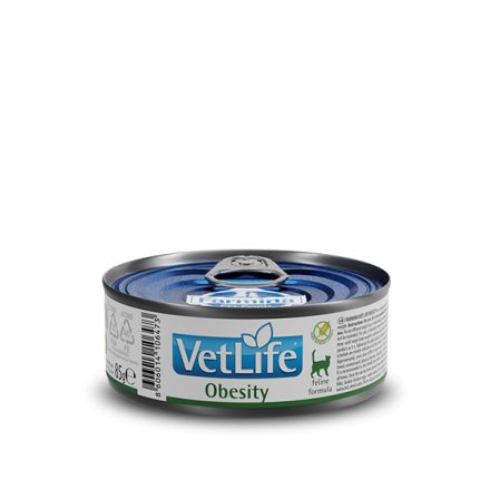Vet Life Cat Obesity konzerv 85g lejárat közeli