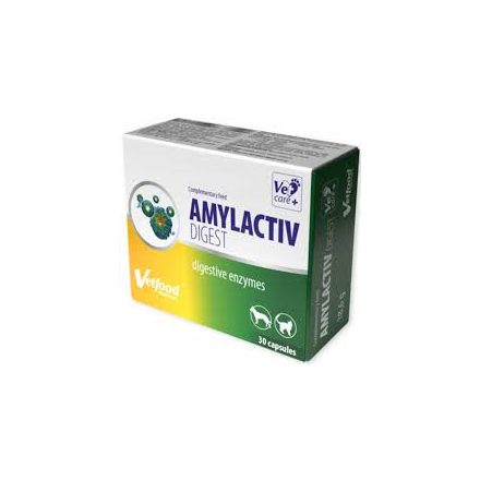 Vetfood Amylactiv Digest kapszula az emésztőrendszer megfelelő működéséhez 30db