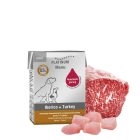 PLATINUM MENU Iberico + Turkey-nedves kutyatáp felnőtt kutyának ibériai sertés és pulyka 185g