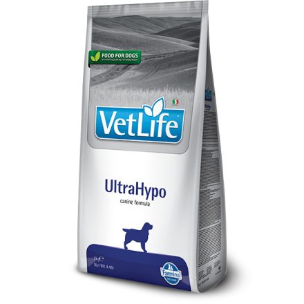 Vet Life Natural Diet Dog Ultrahypo gyógytáp 12kg