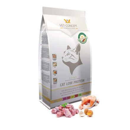 Vet-Concept Cat Low Protein diétás száraz macskatáp 400g