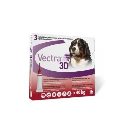 Vectra 3D Spot on 40 - 66 kg-ig / 3ampulla