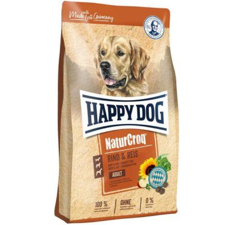 Happy Dog NaturCroq Adult Rind & Reis 15kg
