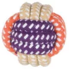 Trixie 32810 Junior Rope Ball - labda poliészter/pamutból kutyák részére (Ø6cm)