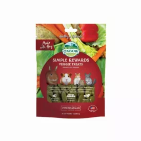   Oxbow Simple Rewards Veggie Treats jutalomfalat rágcsálóknak 85g