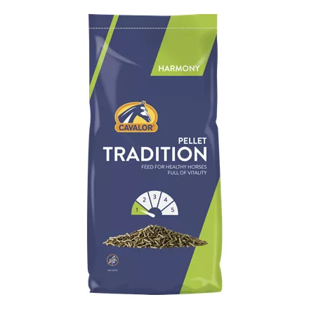 Cavalor Tradition Pellets – zabmentes pelletált takarmány hobbilovaknak 20kg (472483)